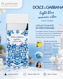DOLCE & GABANNA light blue summer vibes
